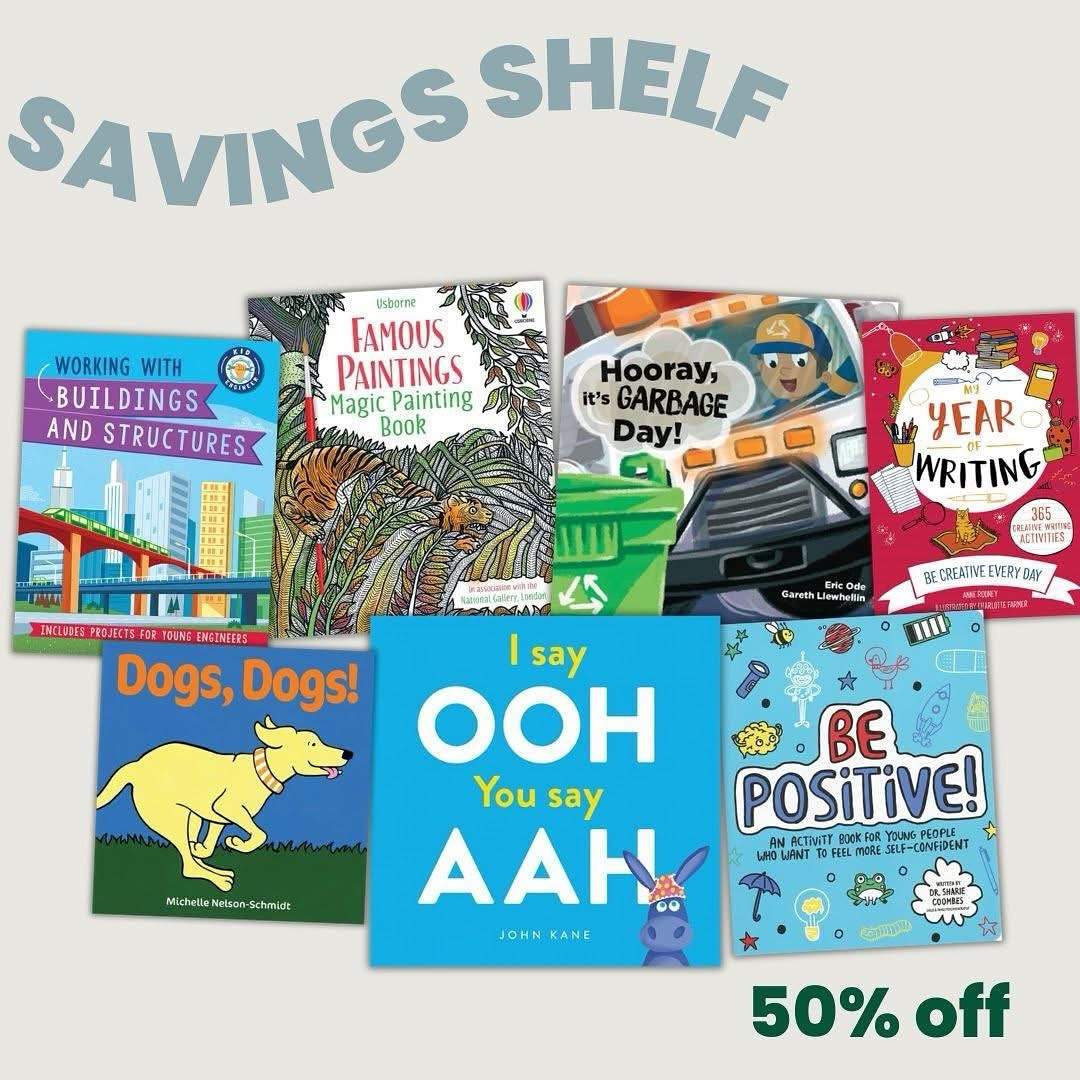 Last call on the April Savings Shelf and Free Gifts! If you’ve had your eye on any of these, it’s time to grab them before we start the new month!

Because tomorrow…it’s gonna be May. 😆🤷🏻‍♀️

#booklady #books #booksforchildren #childrensbooks #finemotorskills #kidsbooks #kidslearning #kidslit #momlife #learntoread #raisingreaders #reading #readingtogether #SharePaperPie #PaperPie #StoriesMadetoShare