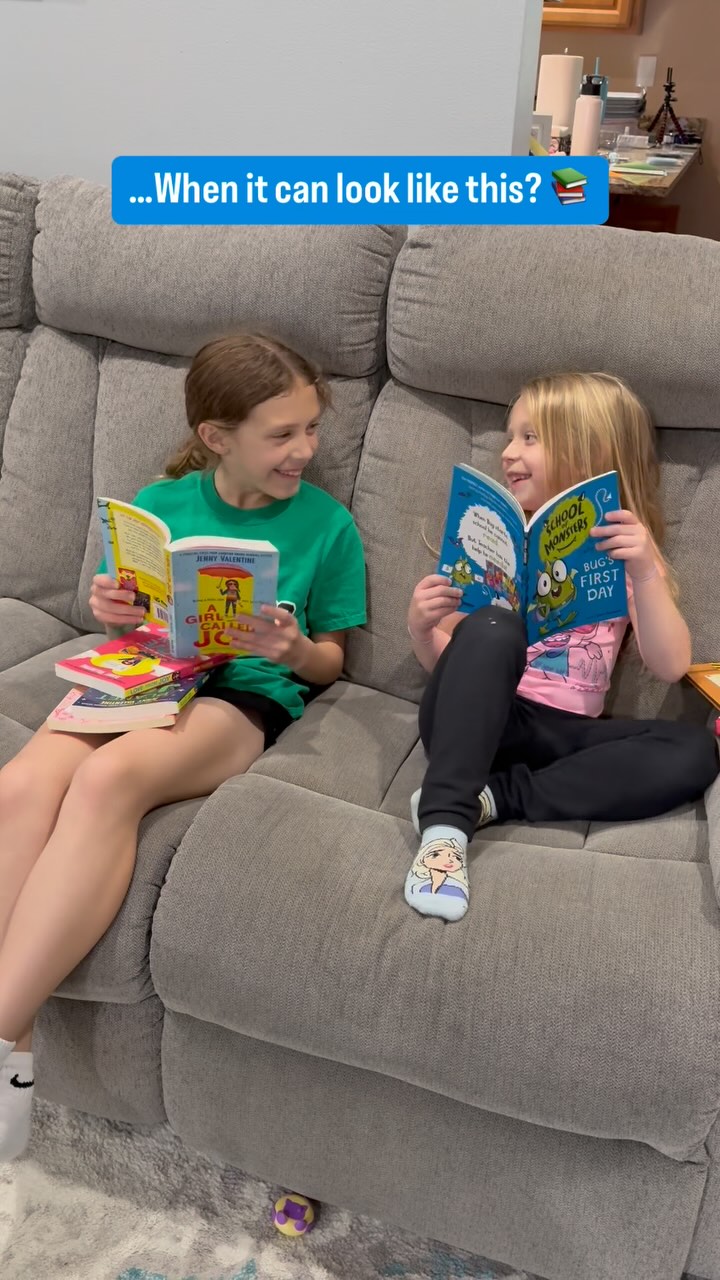 Want your summer home with kids to look like this? Let me help! 😆

Haha truthfully, my kids finish school tomorrow, so summer vacation is here! 😎☀️ And I’m excited for the extra time home together, but we’re going to need some extra reinforcements for quiet time and rainy days, too. 

Don’t forget to shop our May sales if your shelves could use a little freshening before summer break hits! Message me if you need a link to shop or a personalized list of recommendations. 💁🏻‍♀️