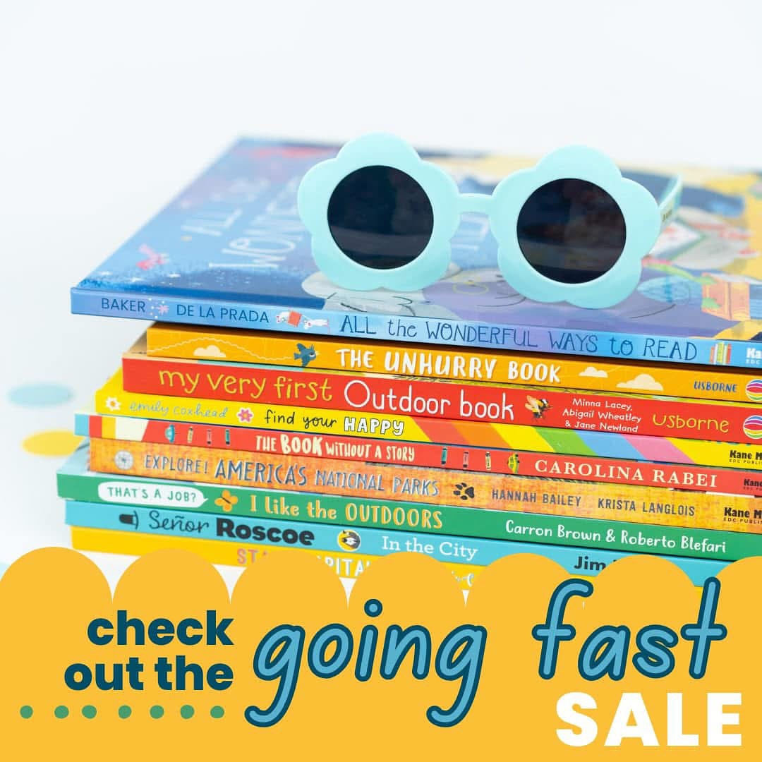Last call for our May specials! The Going Fast sale is coming to a close, and the Savings Shelf and Free Gift (with every $50 spent) options will be resetting tomorrow for the month of June!

I snatched up the Usborne Story Books - Confident Readers set at 50% off to complete our set from the Going Fast sale, and there are a few more of our favorites on the Savings Shelf - Unicorns Don’t Love Rainbows, Feed the Animals, Nibbles Colors, and Beast Feast. Plus, add one free gift for every $50 spent. 🤩

Grab what you have your eye on now to get stocked up for summer reading, and message me if you need any recommendations put together. 💁🏻‍♀️

Find my shopping link in my bio or just visit shop.bookladyangela.com 📲

#booklady #books #booksforchildren #childrensbooks #finemotorskills #kidsbooks #kidslearning #kidslit #momlife #learntoread #raisingreaders #reading #readingtogether #SharePaperPie #PaperPie #StoriesMadetoShare