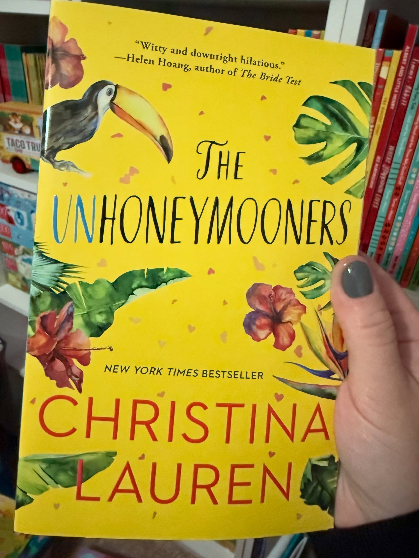 Finished reading my 21st book of the year over the weekend! I’ve been in a bit of a reading slump - everything had just been kind of meh 🤷🏻‍♀️ for me. The Unhoneymooners started out with me thinking I was going to break out of my slump…but then it just sort of took a weird turn and focused on something that didn’t feel it should have been the main plot point of the love story. There were still quite a few parts that made me laugh, and I especially liked the portion that took place in Maui. 🏝️

Overall, I still enjoyed it - just didn’t love it. I went with 3.5 stars. Onto the next!

21 of 30 ✅
